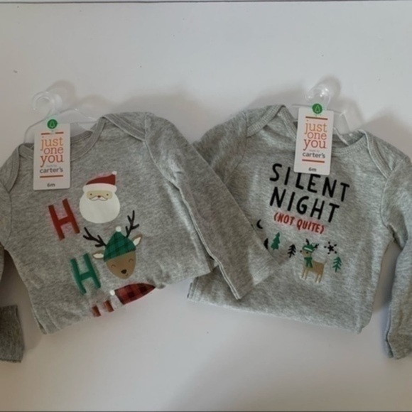 NWT. CARTER’S Christmas Bodysuits & Pants Set - Picture 2 of 6
